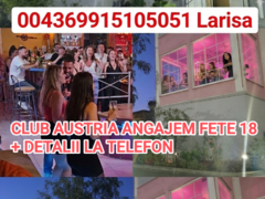 Austria. Angajez fete 21+ club